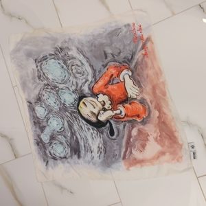 Moschino scarf 24" square.  Silk